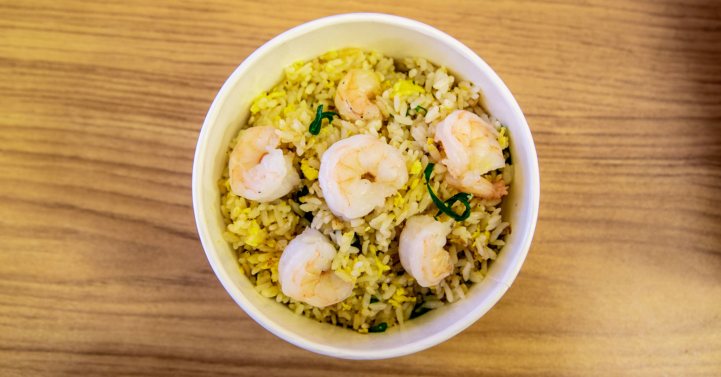 Ebi Cha Han - Japanese style fried rice with shrimp.